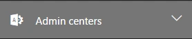 Admin Center
