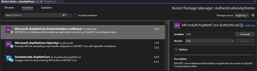 OKTA Authentication in .NET