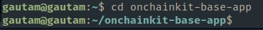 Navigate the project