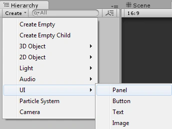 Open Panel On Button Click Using C# Script in Unity