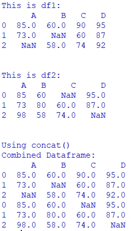 Operations On Dataframe