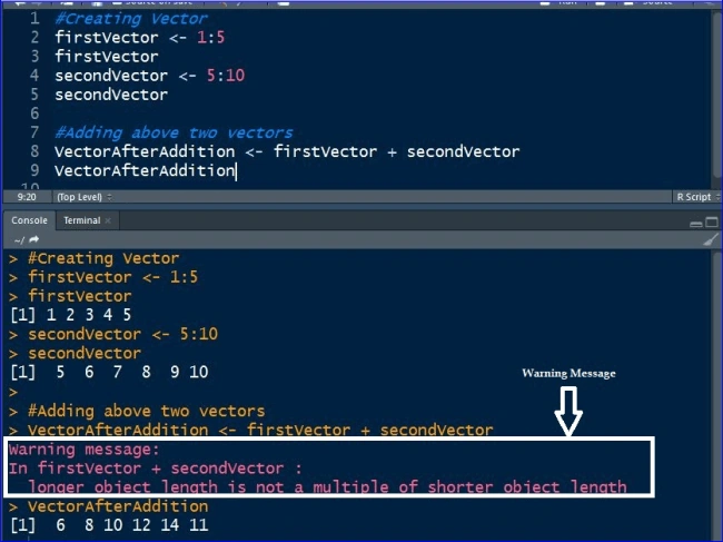 Vector in R
