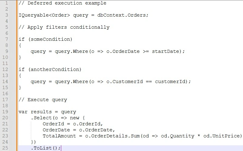  IQueryable