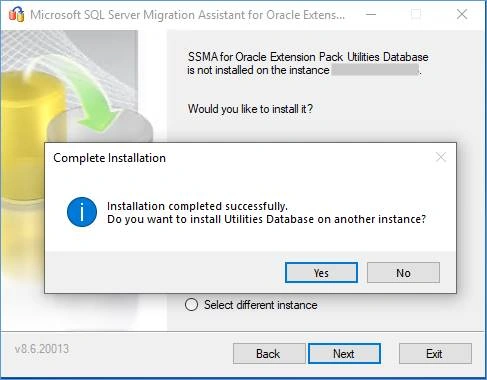 Oracle Database Server To Microsoft SQL Database Server Migration