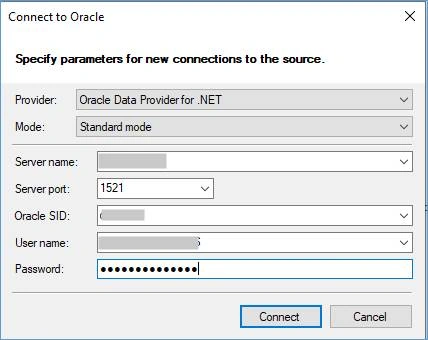 Oracle Database Server To Microsoft SQL Database Server Migration