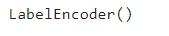Lable Encoder ready