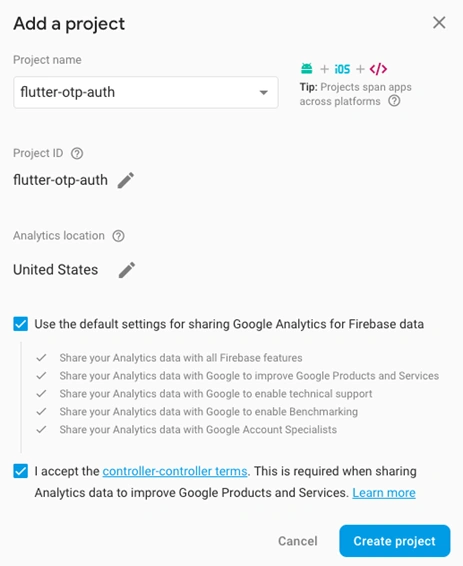 OTP Authentication in Flutter using Firebase