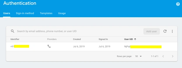 OTP Authentication in Flutter using Firebase