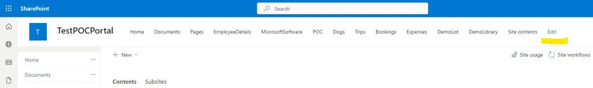 Test portal