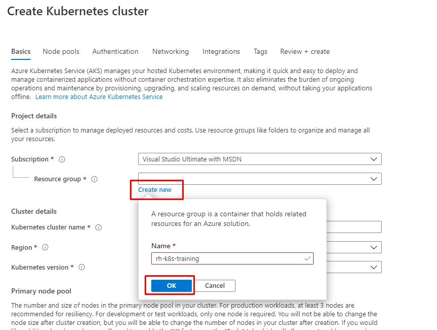 AK8s Azure Kubernetes Service AKS