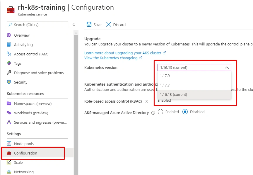 AK8s Azure Kubernetes Service AKS