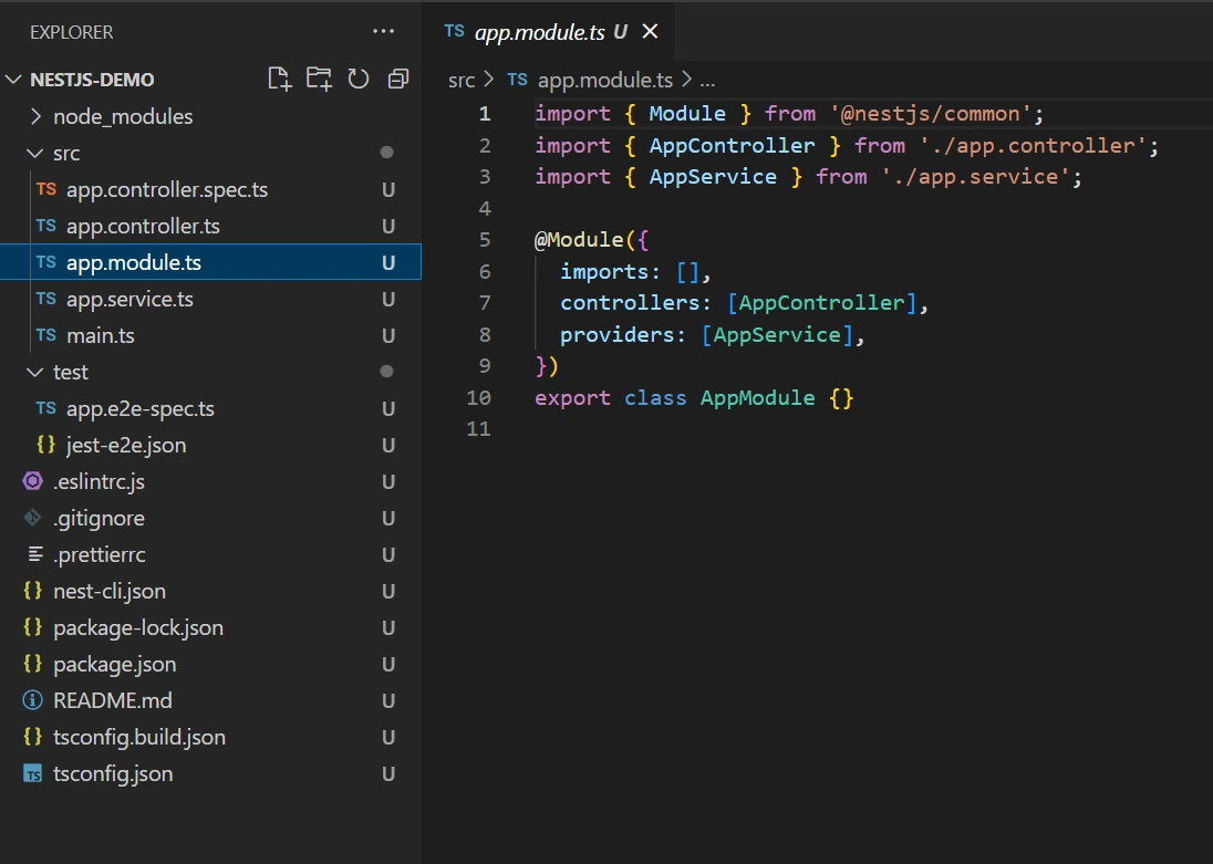 Overview and Explore NestJS