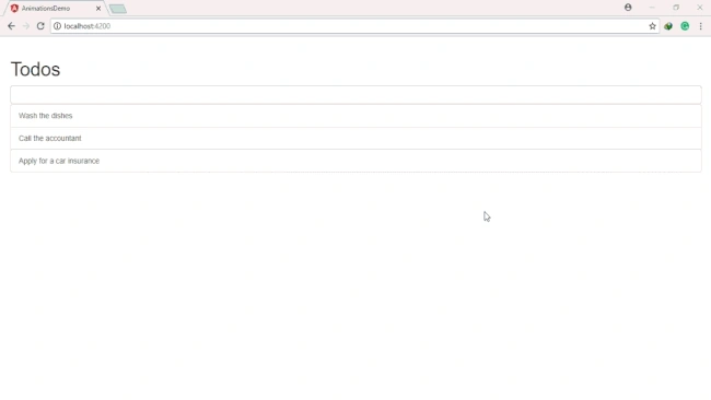 Angular Animation