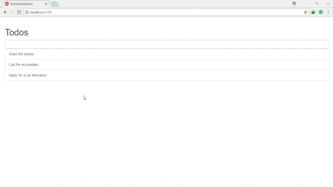 Angular Animation