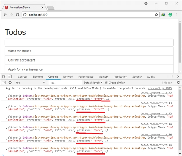 Angular Animation