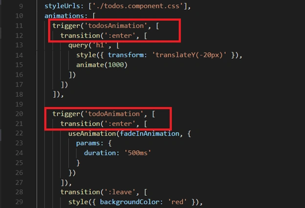Angular Animation