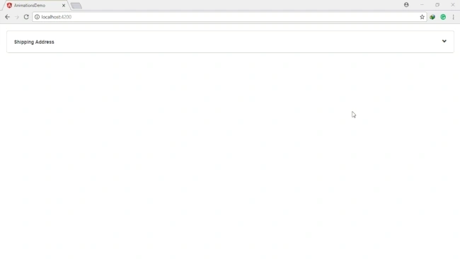 Angular Animation