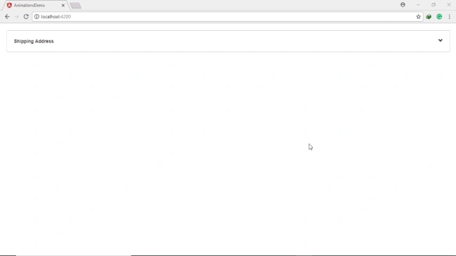 Angular Animation