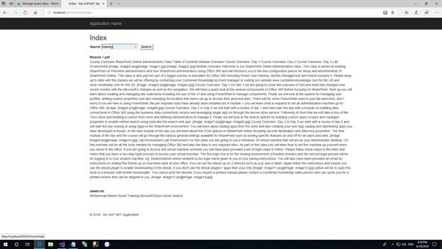 Overview Of Azure Search