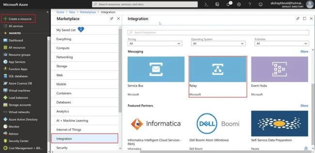 Azure Service Bus - Relay