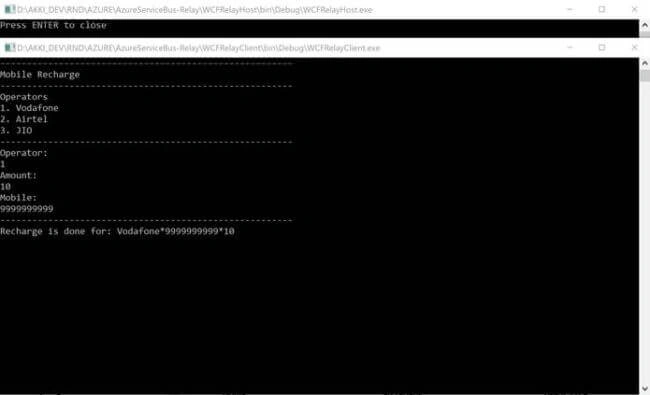 Azure Service Bus - Relay