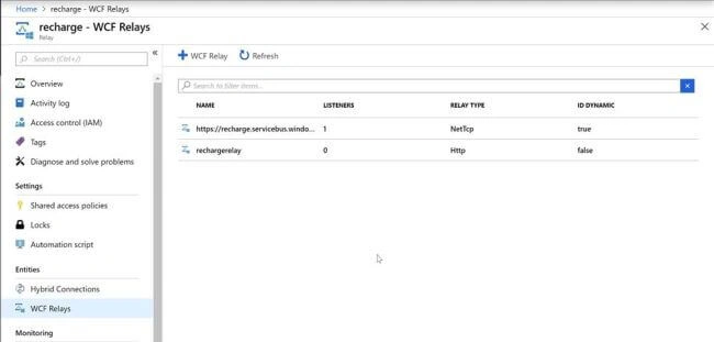 Azure Service Bus - Relay