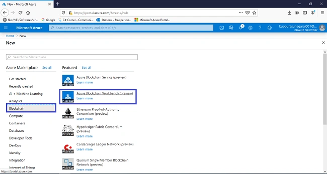 Overview Of Blockchain And Azure Blockchain Workbench