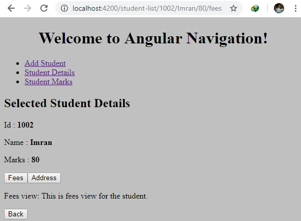 Child Routes In Angular