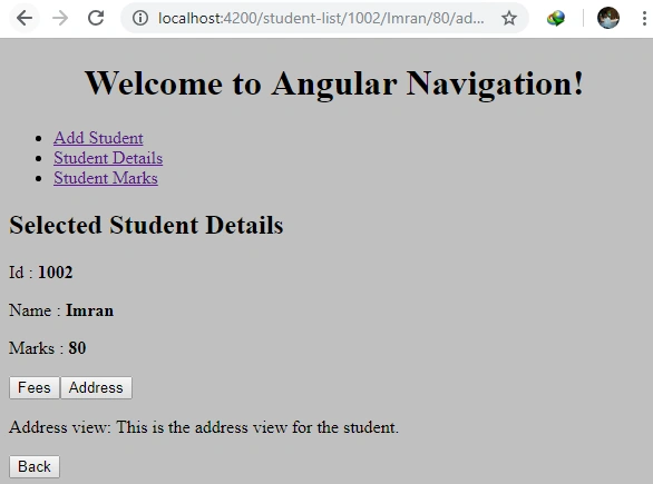 Child Routes In Angular