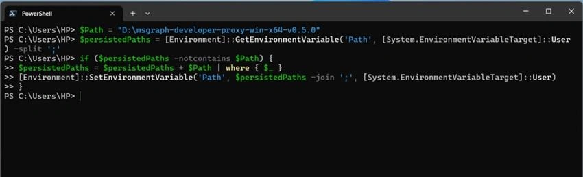 Overview of Graph Developer Proxy