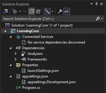 Solution Explorer