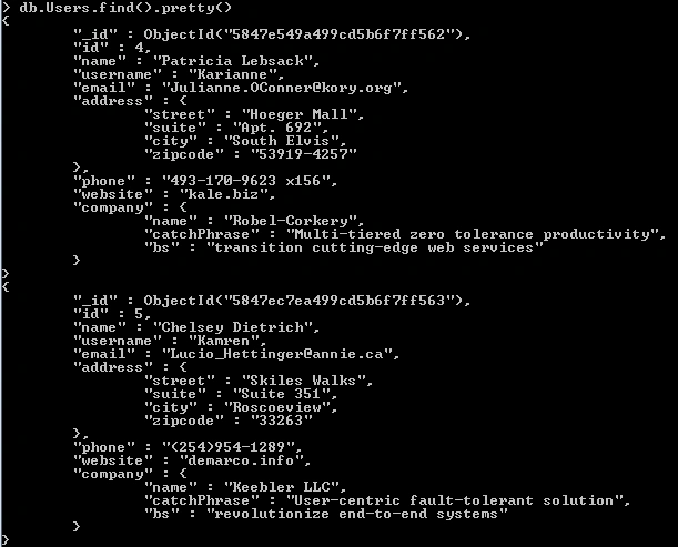 MongoDB