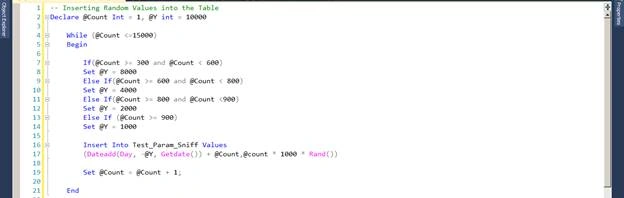 Parameter Sniffing
