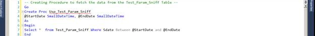 Parameter Sniffing
