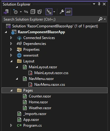 Blazor Web Assembly