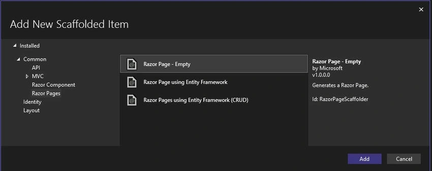 PAGES folder