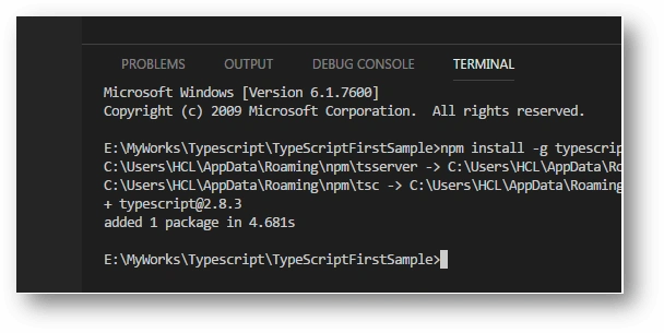 Typescript