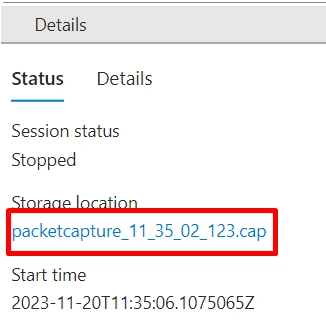 Packet Capture in Azure
