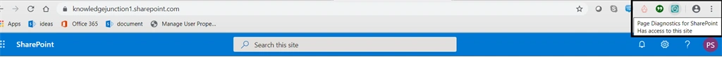 Page Diagnostics Tool – Extension to Chrome Browser