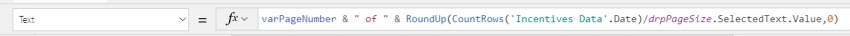 Pagination in PowerApps Gallery Control