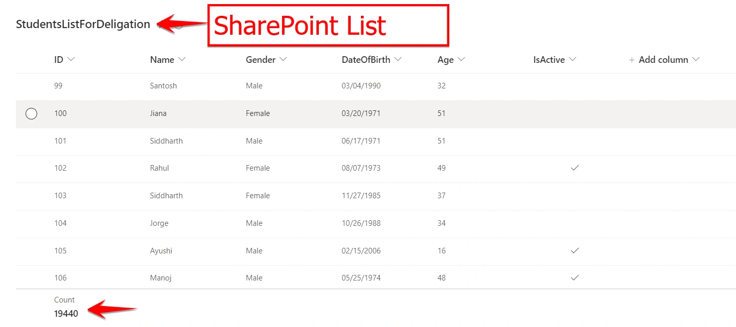 Pagination in PowerApps with SharePoint