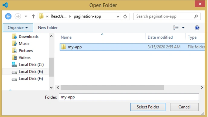 Pagination In ReactJS Using Web API And SQL