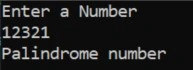 Palindrome Number in C#