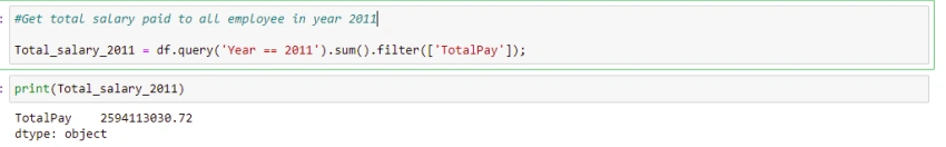 Pandas in Python