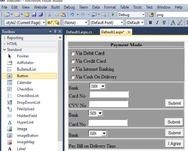 Panel Control In ASP.NET