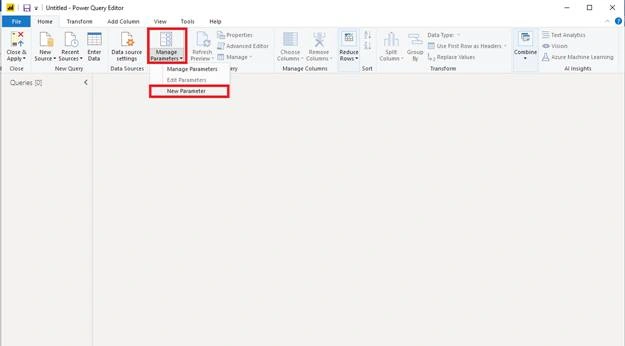 Parameters in Power BI Desktop