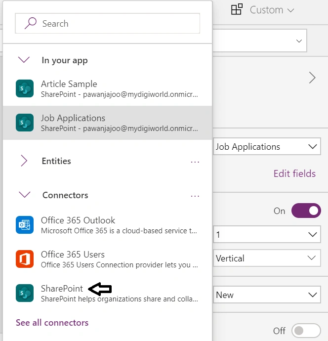 Parent-Child Relationship Between Tabbed PowerApps Forms