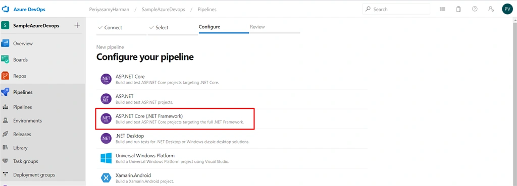 CI/CD Implementation For Simple Web Application Using Azure DevOps