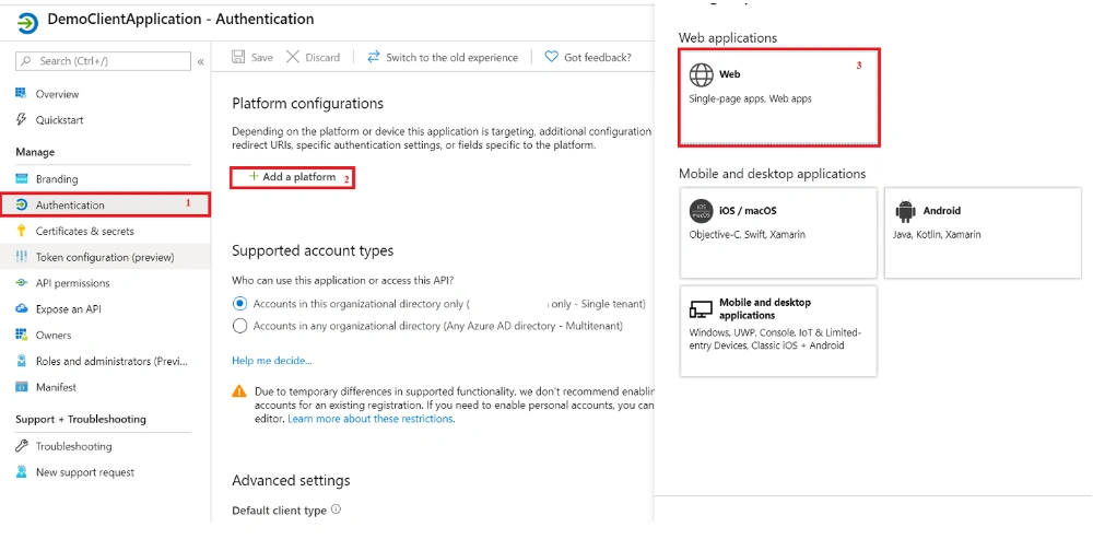 Integrate Or Authenticate ASP.NET Core Web APIs And Angular Application With Azure Active Directory