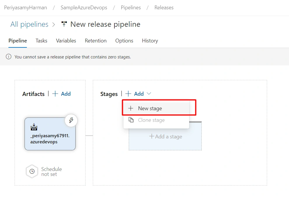CI/CD Implementation For Simple Web Application Using Azure DevOps